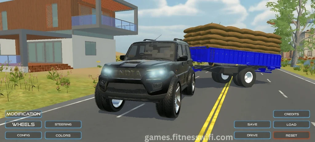 Indian vehicles simulator 3d New update cars with trolley